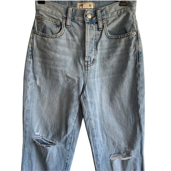 The Perfect Vintage Jean in Duncannon Wash Ripped Edition - Picture 3 of 8